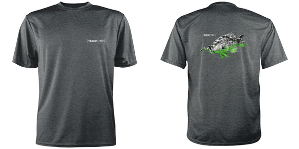 White Crappie T-Shirt - Xtreme Back Graphic