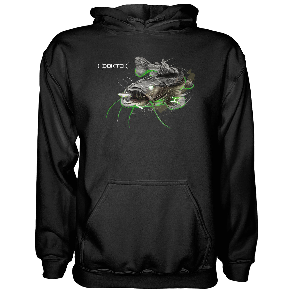Flathead Catfish Hoodie Hooded Sweatshirt - Xtreme – HookTek